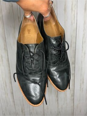 Frye Black Oxfords 8.5 Women’s